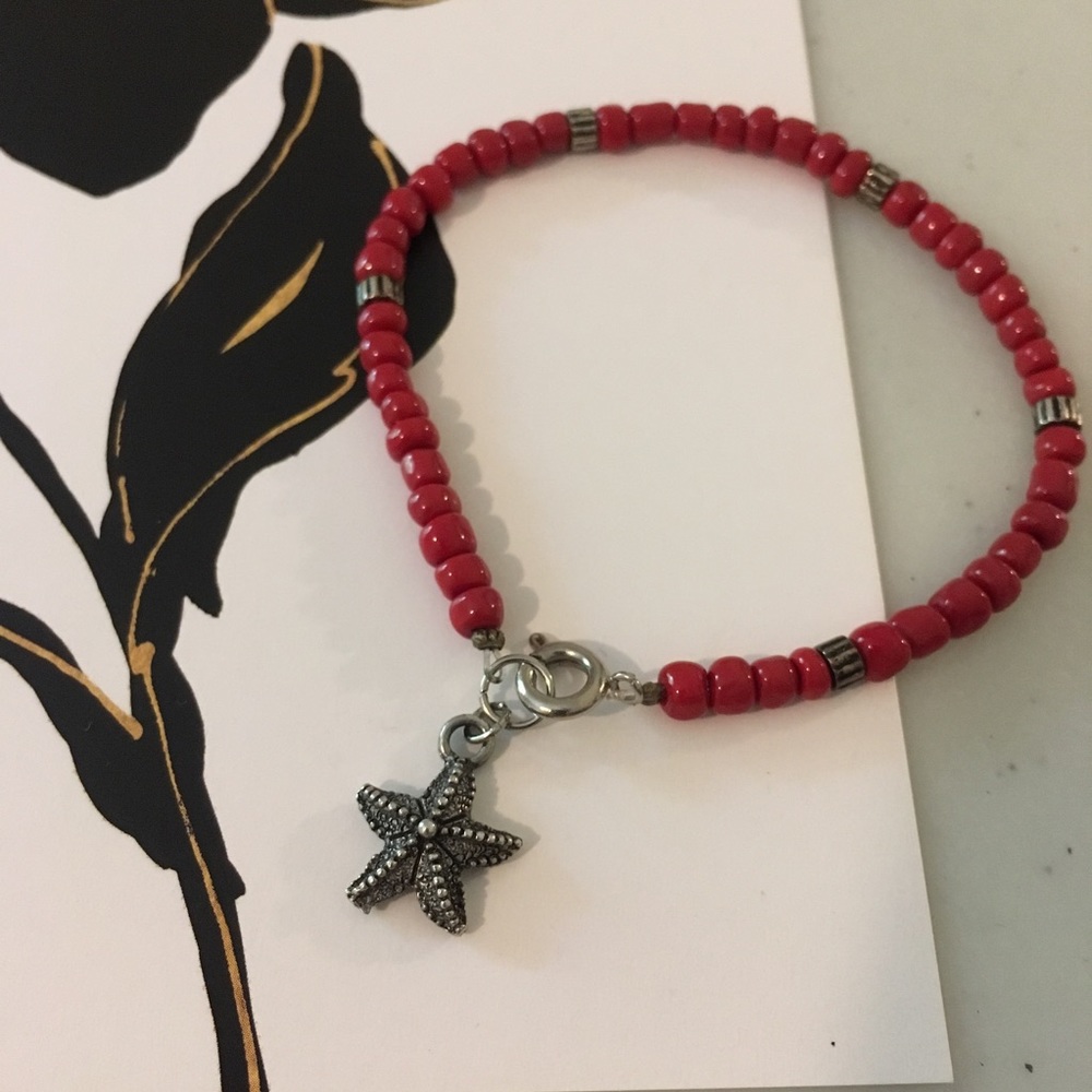 Starfish Charm Bracelet